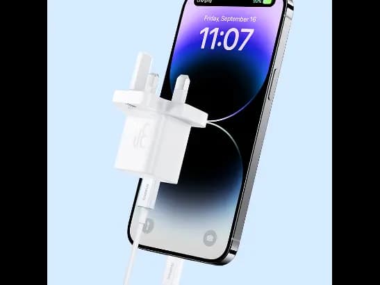 Baseus 30W USB-C GaN5 Mini Fast Charger Moon White - P10110906213-00 (4)