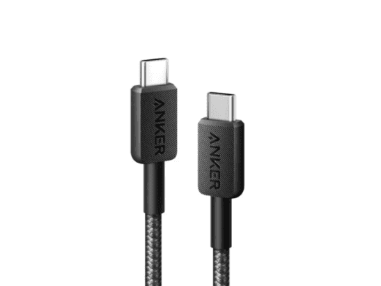 Anker 322 Braided Type-C to Type-C 1m Cable – A81F5H11 – Black (3)