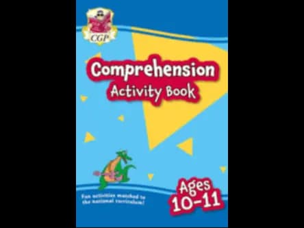 COMPREHENSION ACTIVITY BOOK - AGES 10 11