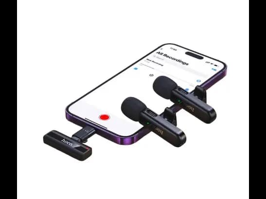HOCO L20A DUAL MIC WIRELESS MICROPHONE (iP/ TYPE-C) (2)