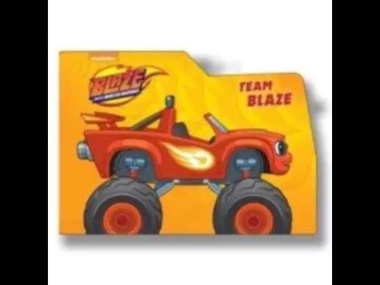 BLAZE CRUSHER WHEELIE BOARD BOOK