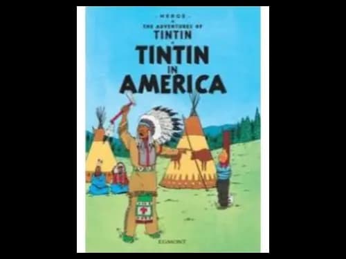 Tintin : Tintin In America by Herge