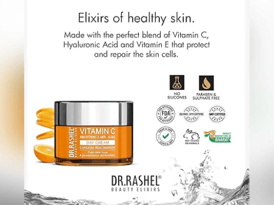 Dr. Rashel Vitamin C Brightening and Anti-Aging Day Cream 50g (4)