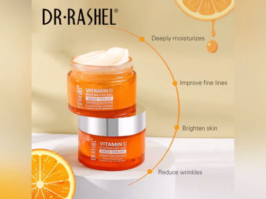 Dr. Rashel Vitamin C Brightening and Anti-Aging Face Cream 50g (4)