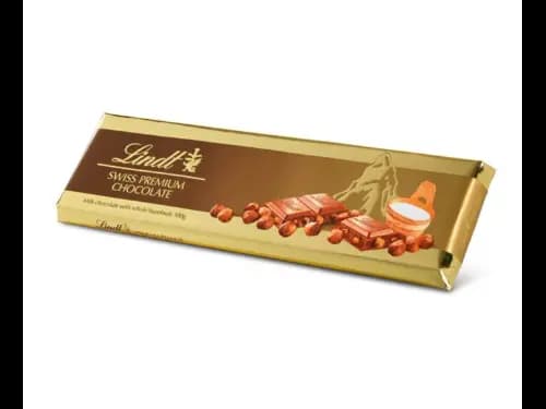 Lindt Swiss Premium Milk Chocolate Hazelnut – 300g