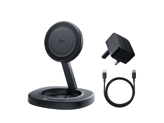Baseus EnerFill FF11 15W Qi2 Foldable Wireless Charger – Black - P10282103123-01