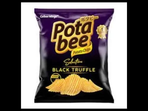 Calbee Wings Potato Chips Black Truffle 68g