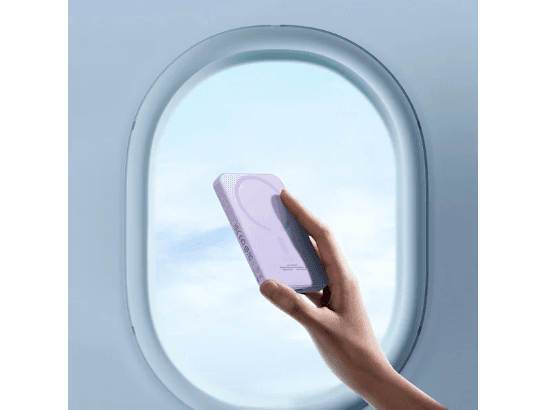 Baseus 5000mAh 20W Magnetic Mini Wireless Power Bank – Nebula Purple - P10022107513-00 (4)