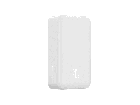 Baseus 20000mAh 20W EnerFill FM41 Mini Magnetic Power Bank Moon White – E0027U01 – 1 Year Warranty (2)