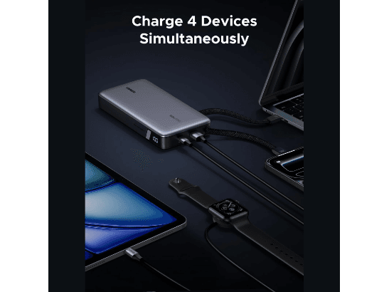 UGREEN 25000mAh 165 W Dual‑Cable Power Bank – PB552 – 55995B – 1 Year Warranty (3)