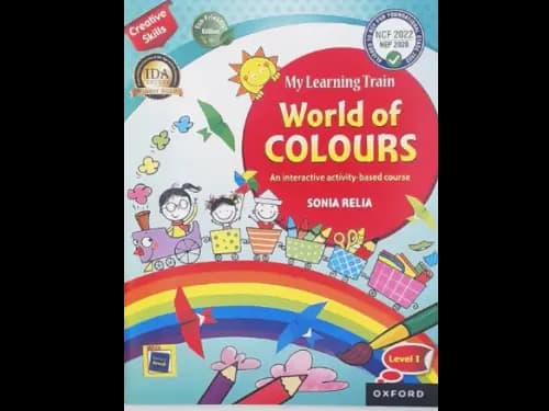 MY LEARNING TRAIN WORLD OF COLOURS - LEVEL 1
