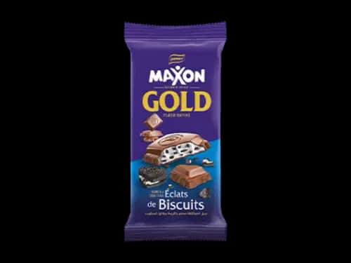 Maxon Gold Eclats Biscuits Chocolate 100g (OFFER Buy 2 For 1100rs Only)