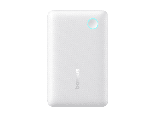 Baseus 10000mAh 15W EnerFill FP11 Fast-Charging Power Bank – (Moon White) - P1008210C213-00
