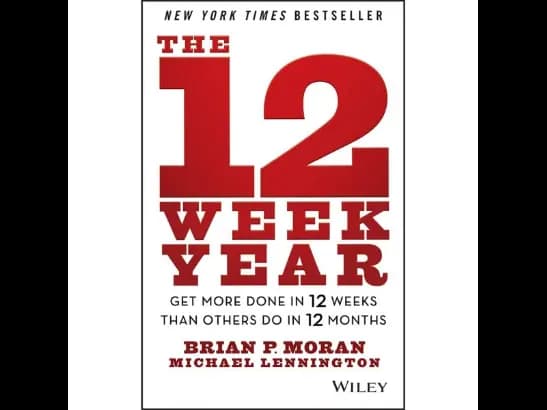 12 week year by Brian P. Moran and Michael Lennington