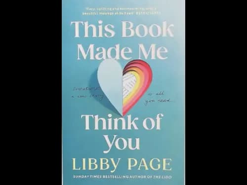THIS BOOK MADE ME THINK OF YOU