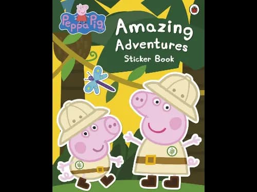 Peppa Pig: Amazing Adventures Sticker Book
