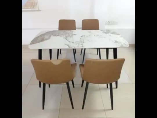 Luxury Dining Table with Chairs (2)