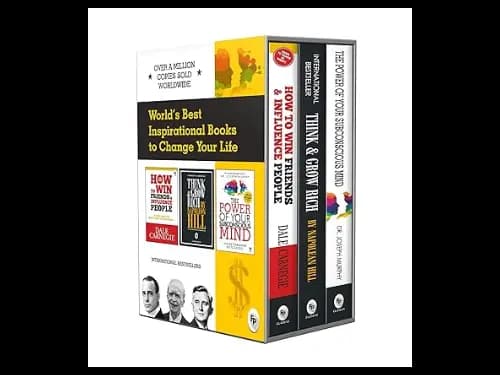Worlds Best Inspirational Books to Change Your Life : 3 Books by Dale Carnegie,Napoleon Hill,Joseph Murphy