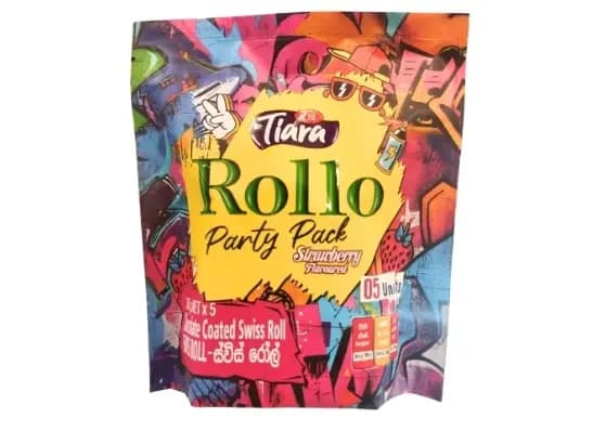Tiara Rollo Party Pack 150G