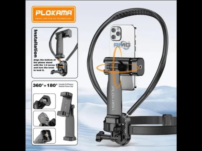 Plokama CX-60 Phone & Camera Neck Bracket (5)