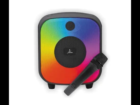 Clear Portable Bluetooth Speaker with Mic CLR3380 with 6 months warranty