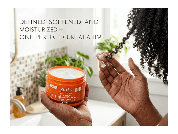 Cantu Shea Butter Coconut Curling Cream 340g - Poland (3)
