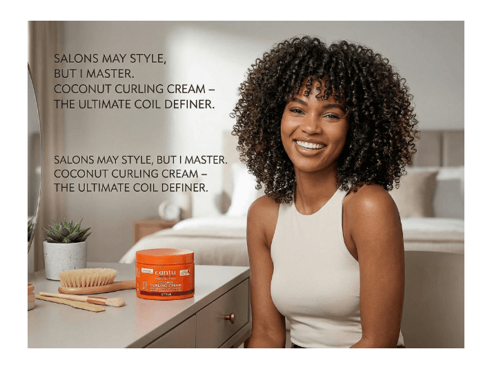 Cantu Shea Butter Coconut Curling Cream 340g - Poland (4)
