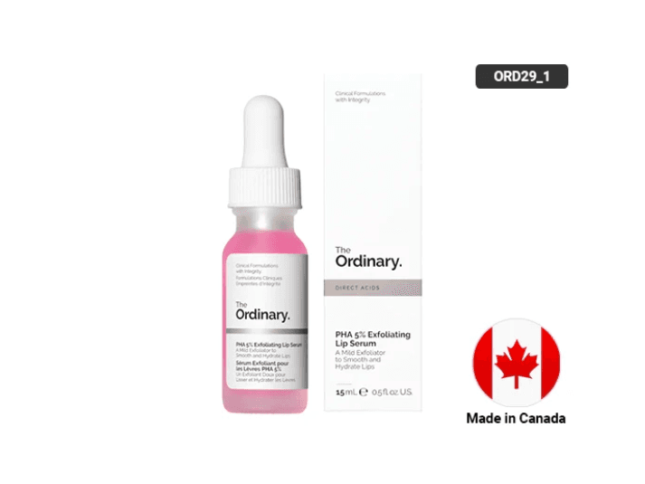 he Ordinary PHA 5% Exfoliating Lip Serum 15ml- CANADA
