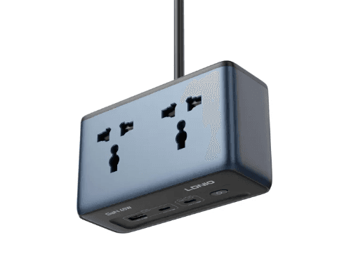 LDNIO SC1 45W Universal Socket Desktop Power Strip (2)