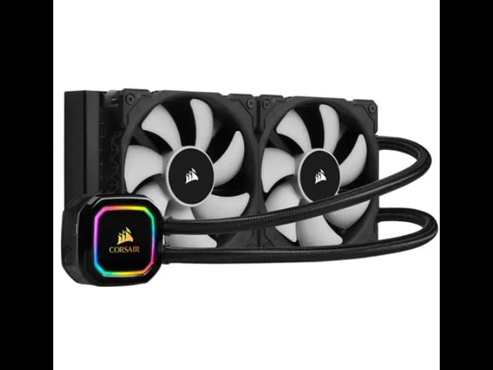 Corsair iCUE H100i ELITE CAPELLIX XT Liquid CPU Cooler- BLACK (3)