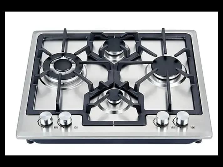 4 Burner Stainless Steel Gas Cooker (European Standards) 1 Year warranty