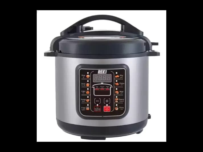 Premium Steel Multi-Function Electric Pressure & Rice Cooker (6 Liter)