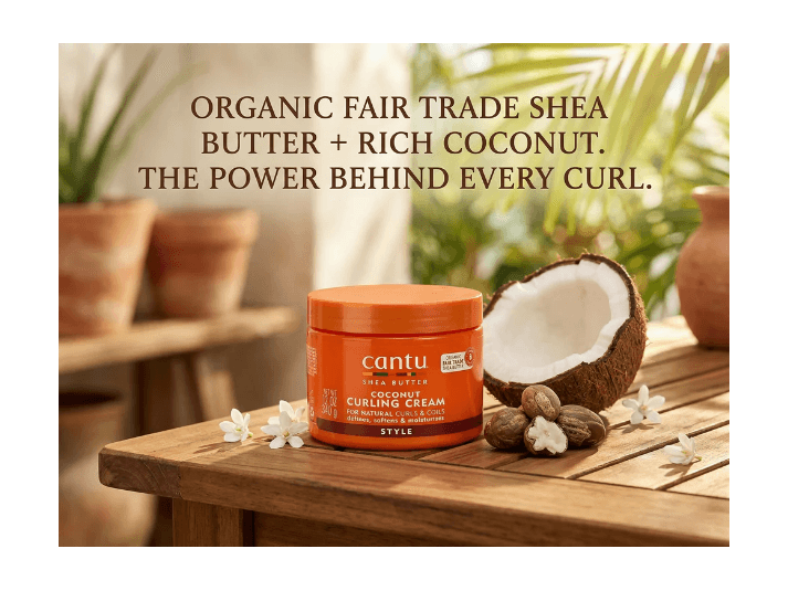 Cantu Shea Butter Coconut Curling Cream 340g - Poland (6)
