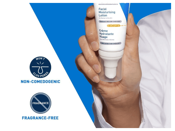Cerave AM SPF50 Facial Moisturising Lotion 52ml- France (2)