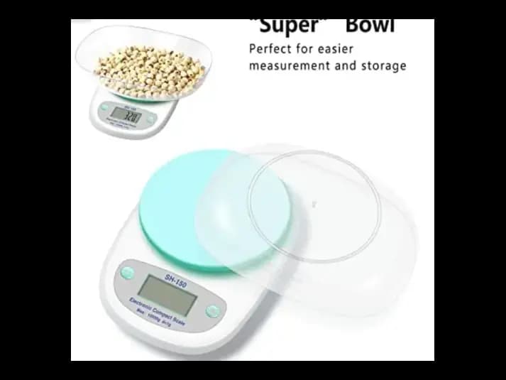 Digital Kitchen Scale with Plastic Bowl with warranty (3)