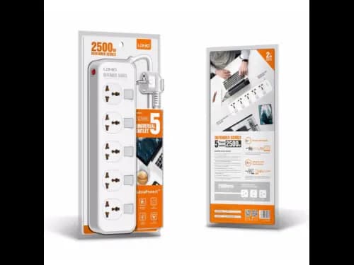LDNIO SC4408 4 UK SOCKET Outlest PD20W USB Output POWER CORD:2M (3)