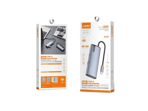 LDNIO DS-15H 5 in 1 Type-C Hub Adapter (3)