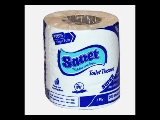 Sanet tissue roll - 300 sheets