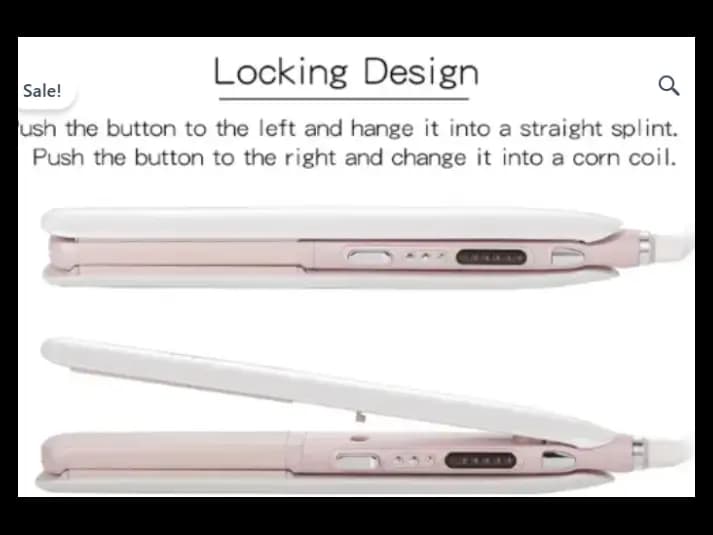 HTC 2-in-1 Premium Hair Straightener and Crimper (4)