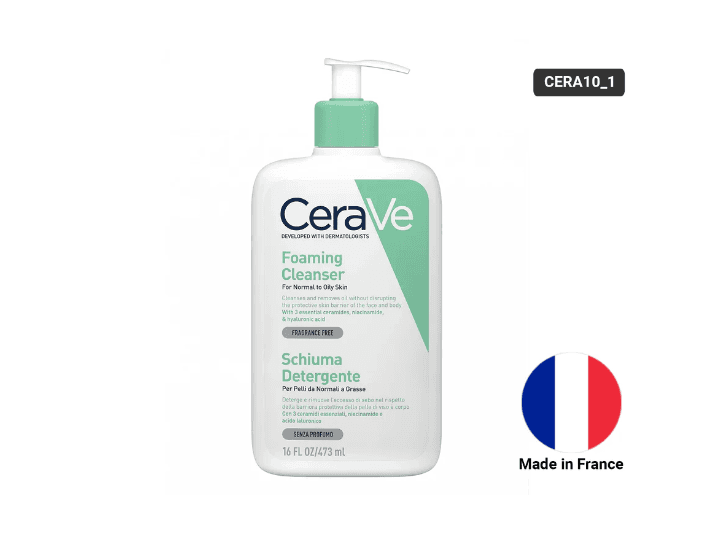 Cerave Foaming Cleanser 473ml - FRANCE
