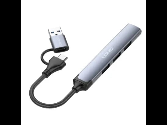 LDNIO DS-64C USB-A+Type-C To USB3.0*1+TypeC2.0*1+USB2.0*3
