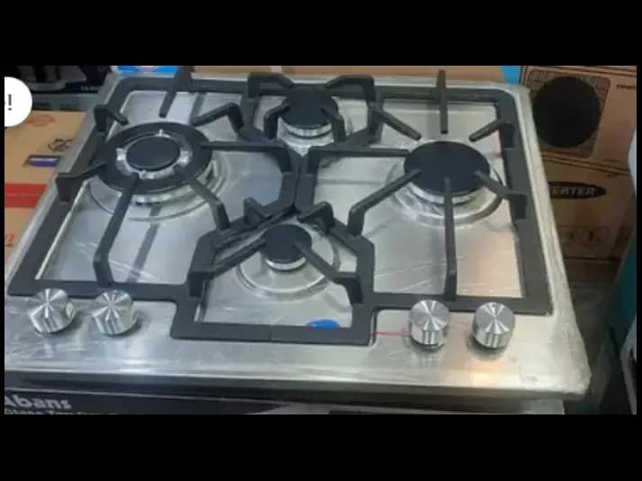 4 Burner Stainless Steel Gas Cooker (European Standards) 1 Year warranty (3)