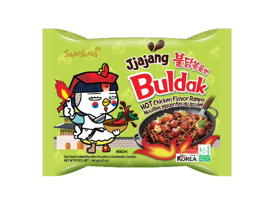 Buldak Samyang Jjajang Ramen Noodles
