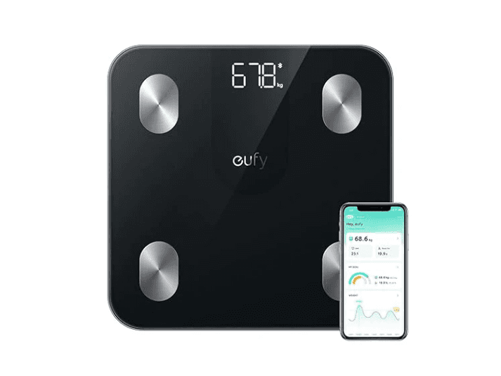 Eufy Smart Scale A1 – Bluetooth Smart Body Weight Scale with 12 Body Measurements & Best App Connectivity