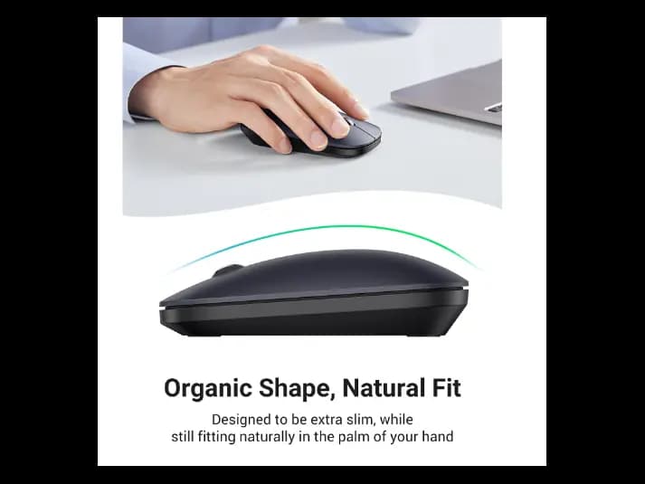 Ugreen Portable Wireless Mouse (Gray) – 90373 (2)