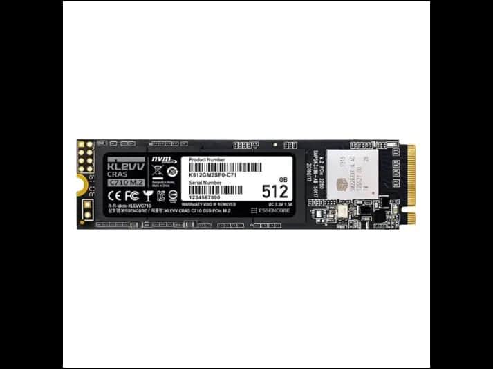 Klevv 512GB NVMe PCIe Gen3x4 SSD