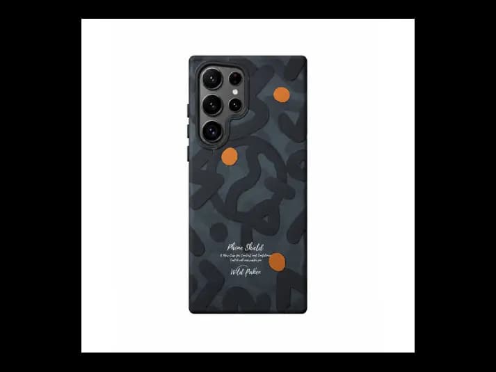 Paika Samsung S26 Ultra Case – Premium Phone Shield Abstract Pattern, Slim Fit, Raised Edges & Dual Colour Design
