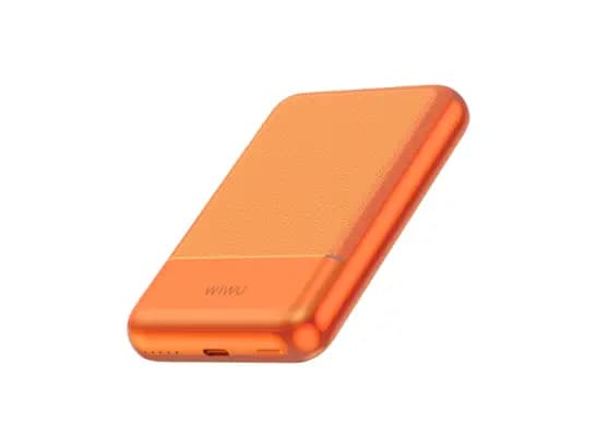 WIWU WI-P089 Silver Seraph 10000mAh Power Bank (Orange) (2)