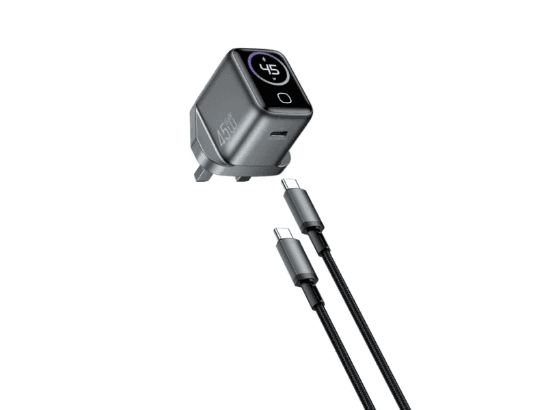 WiWU CHG500 Voyager 45W PD/QC GaN Charger Combo (3)