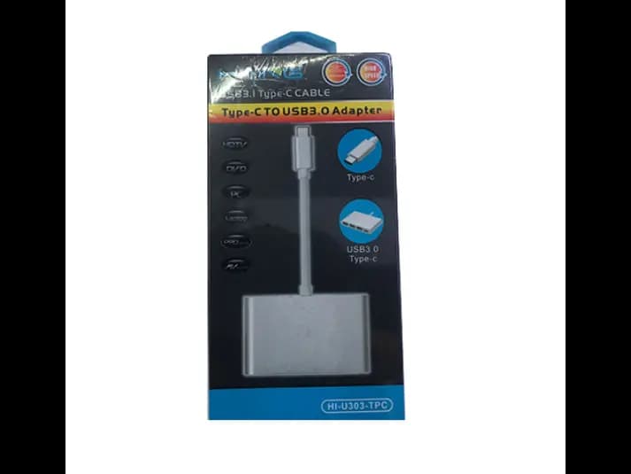 HAING TYPE-C HUB (USB 3.1 × 3/TYPE-C)